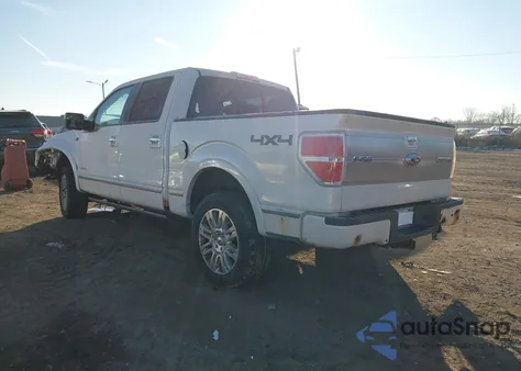 2012 Ford F-150 Platinum из США, поврежденный, VIN 1FTFW1ET5CFB16670
